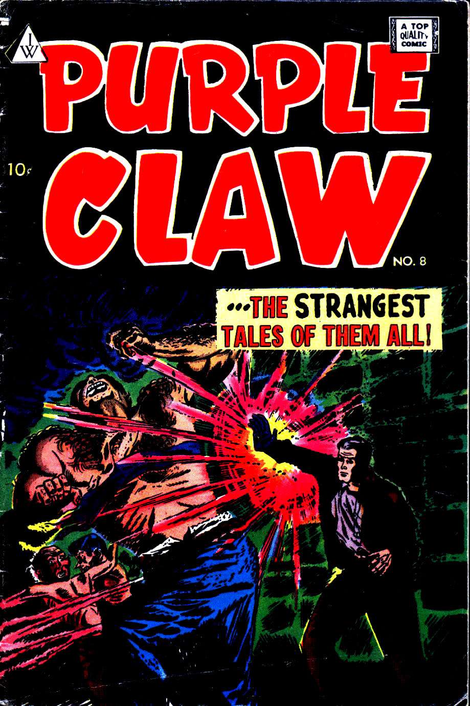 Comic Book Cover For Purple Claw 8