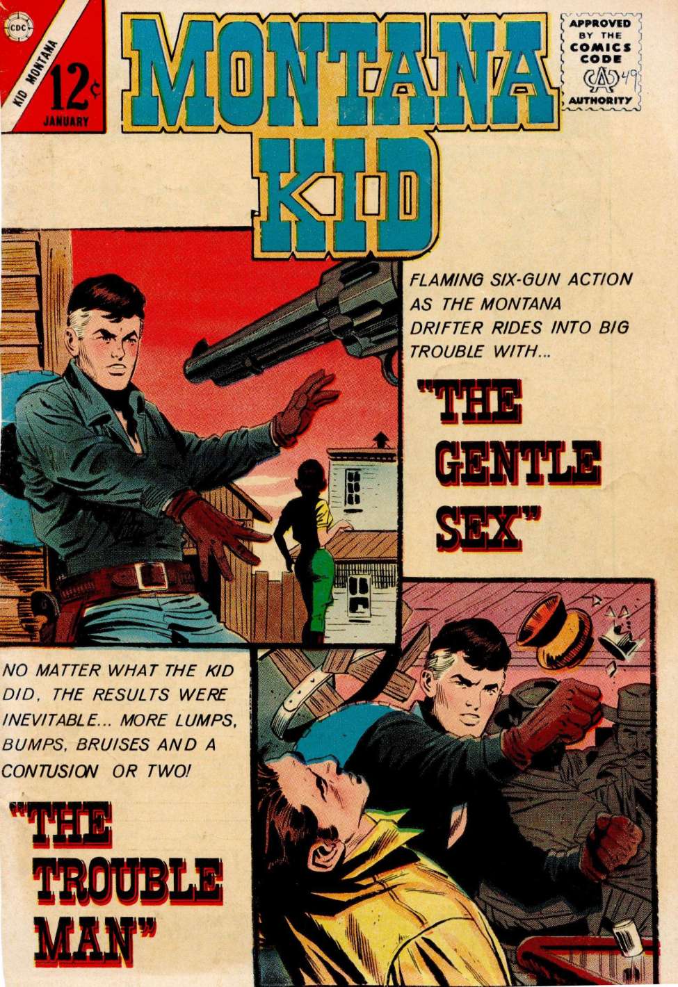 Comic Book Cover For Kid Montana 49