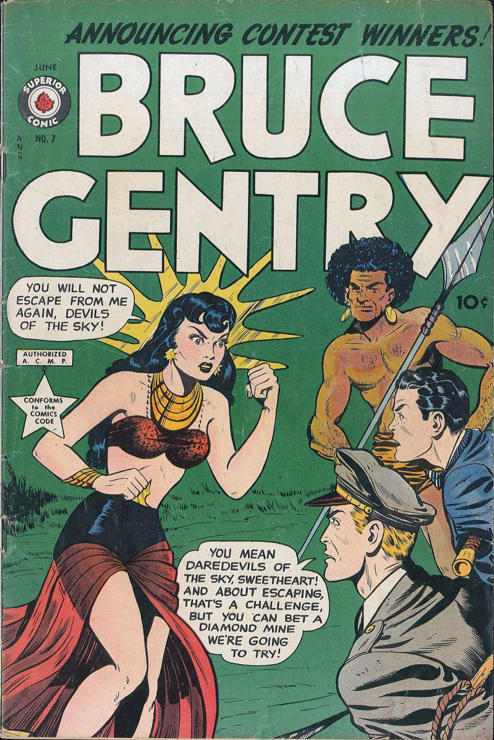 Book Cover For Bruce Gentry 7
