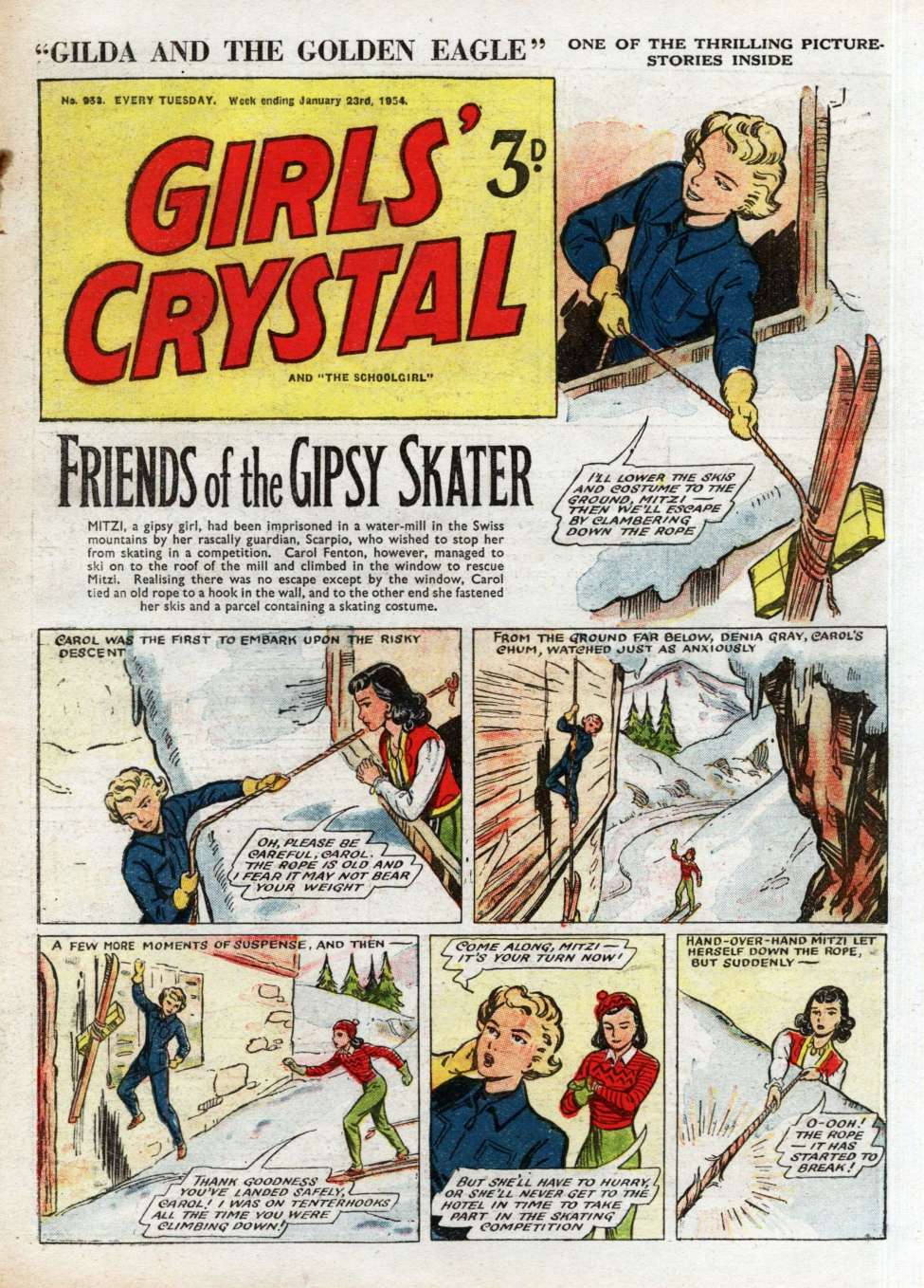 Comic Book Cover For Girls' Crystal 953