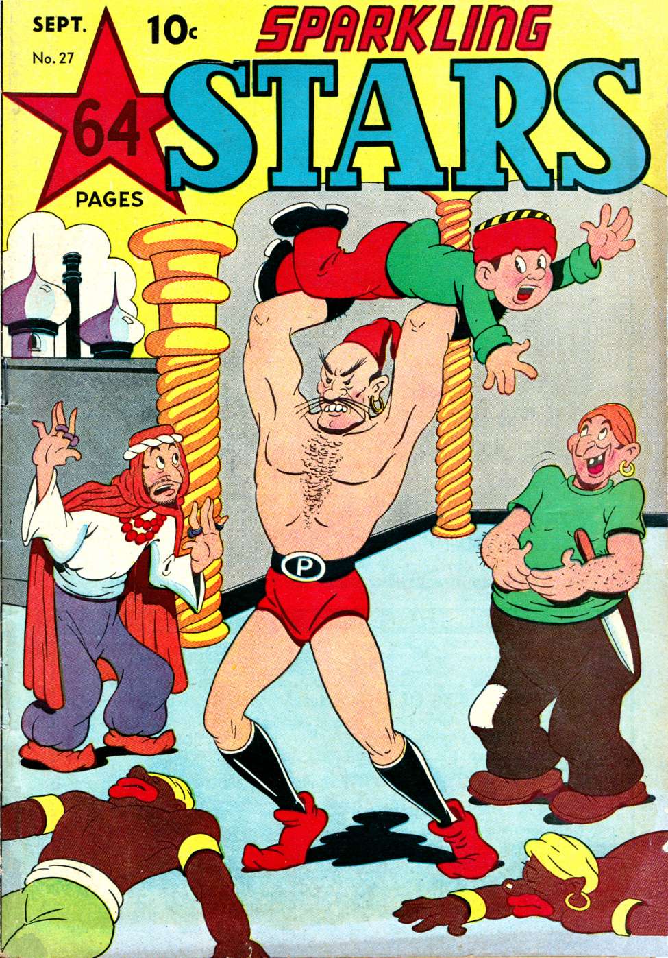 Comic Book Cover For Sparkling Stars 27