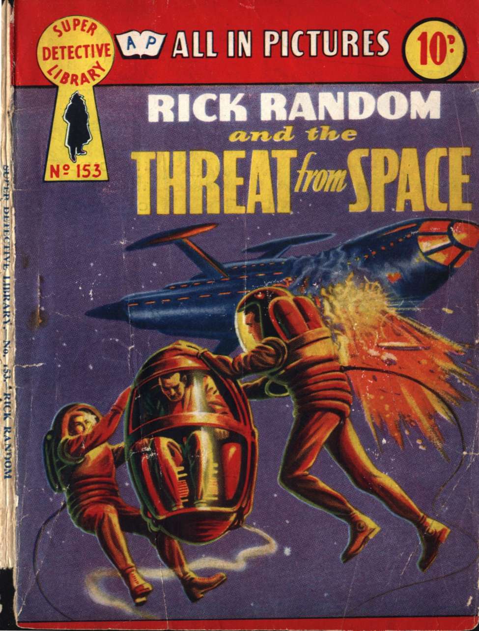 Book Cover For Super Detective Library 153 - The Threat from Space