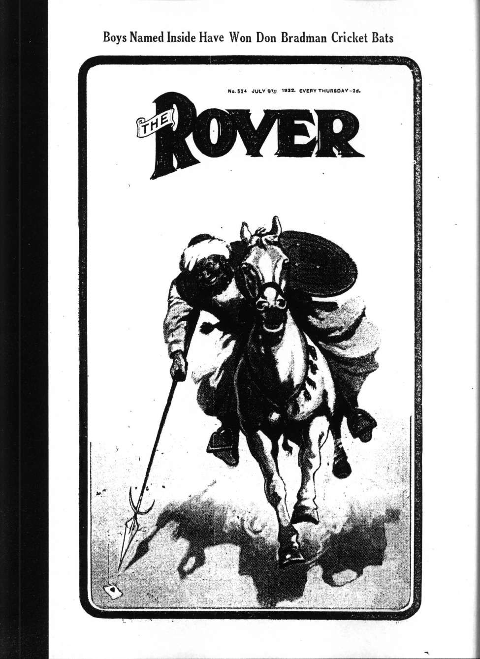 Book Cover For The Rover 534