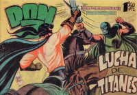 Large Thumbnail For Don Z 23 - Lucha de Titanes
