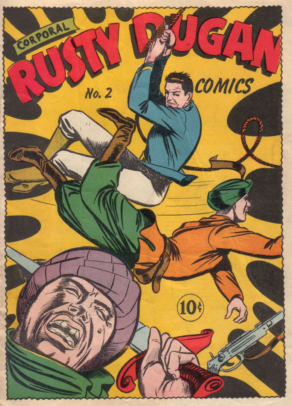 Comic Book Cover For Holyoke One-Shot 2 - Corporal Rusty Dugan Comics 2