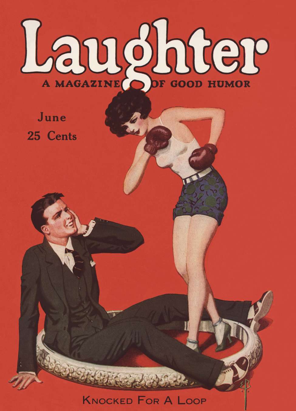 Comic Book Cover For Laughter v4 3