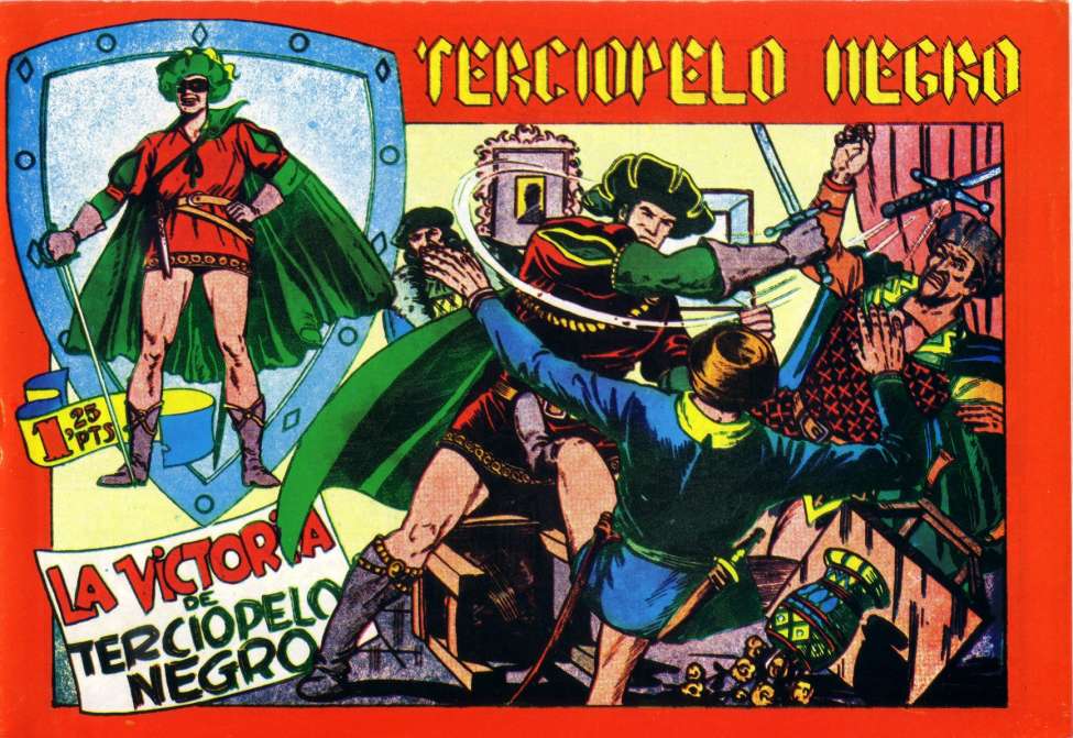 Book Cover For Terciopelo Negro 25 - La Victoria De Terciopelo Negro