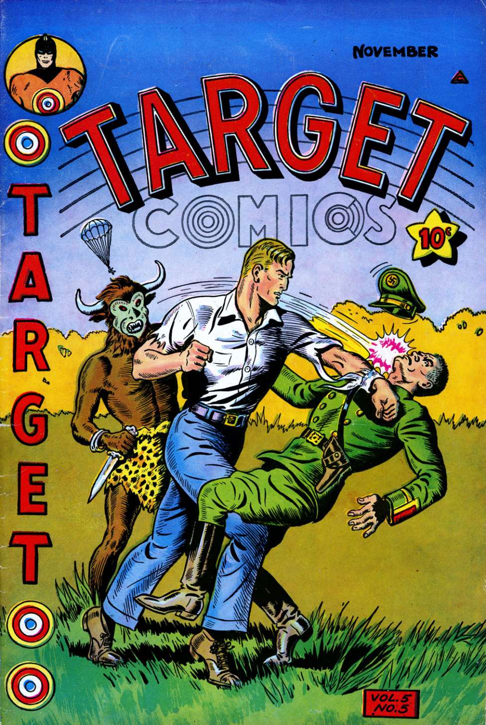 Comic Book Cover For Target Comics v5 5