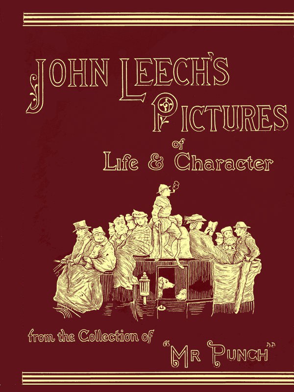 Comic Book Cover For John Leech's Pictures of Life and Character, Vol. 3