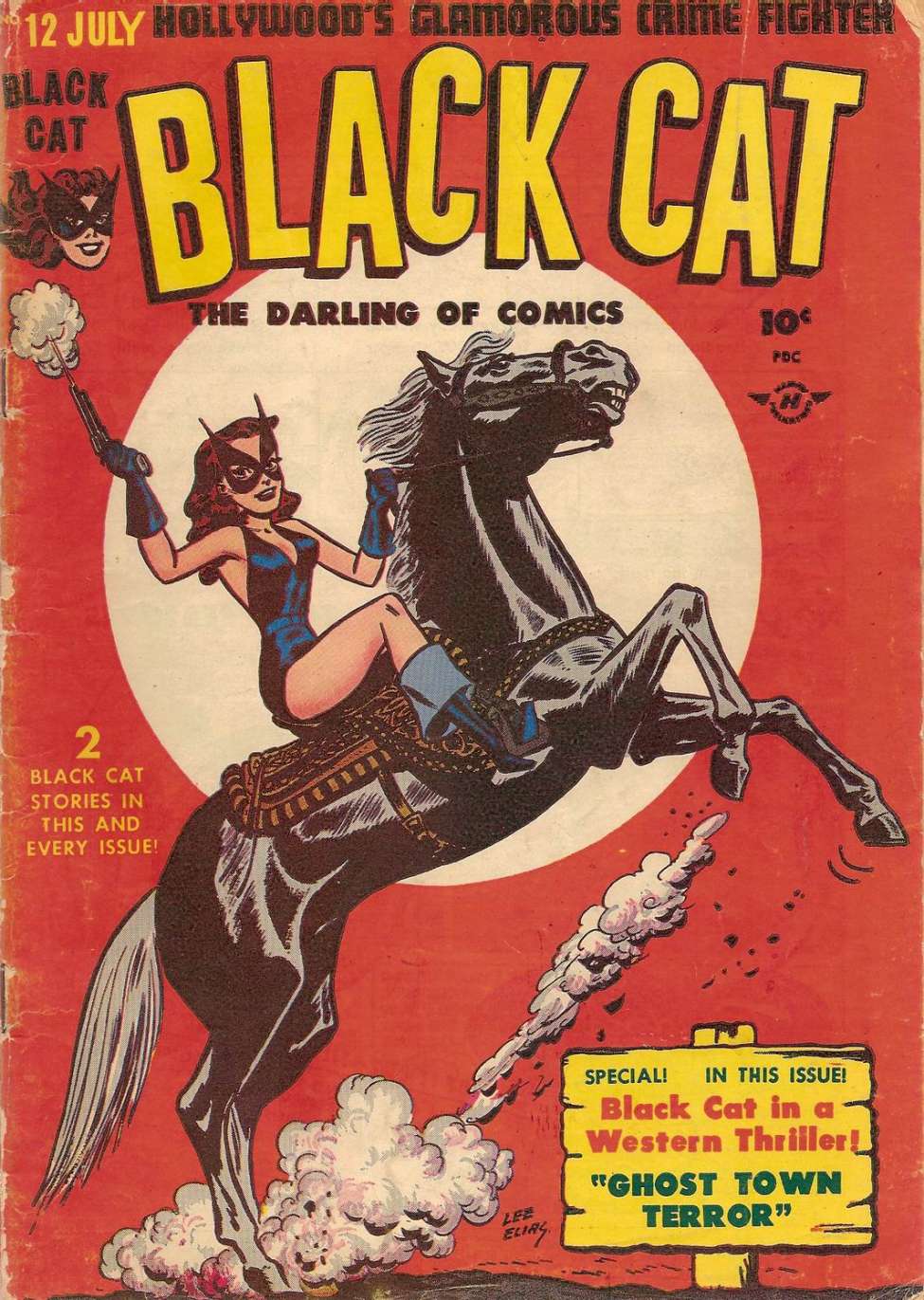 Comic Book Cover For Black Cat 12 - Version 1