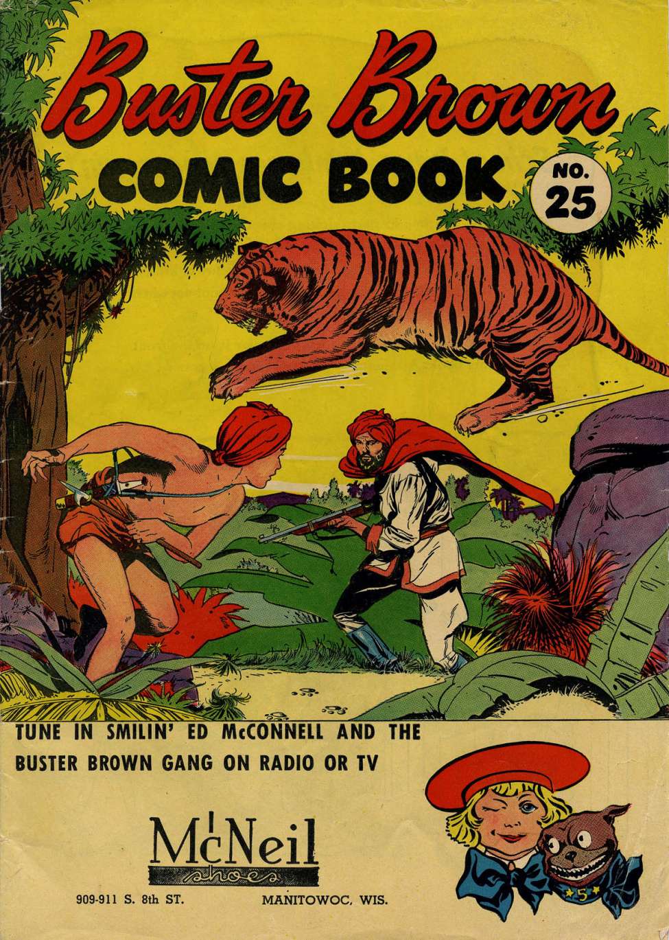 Comic Book Cover For Buster Brown 25