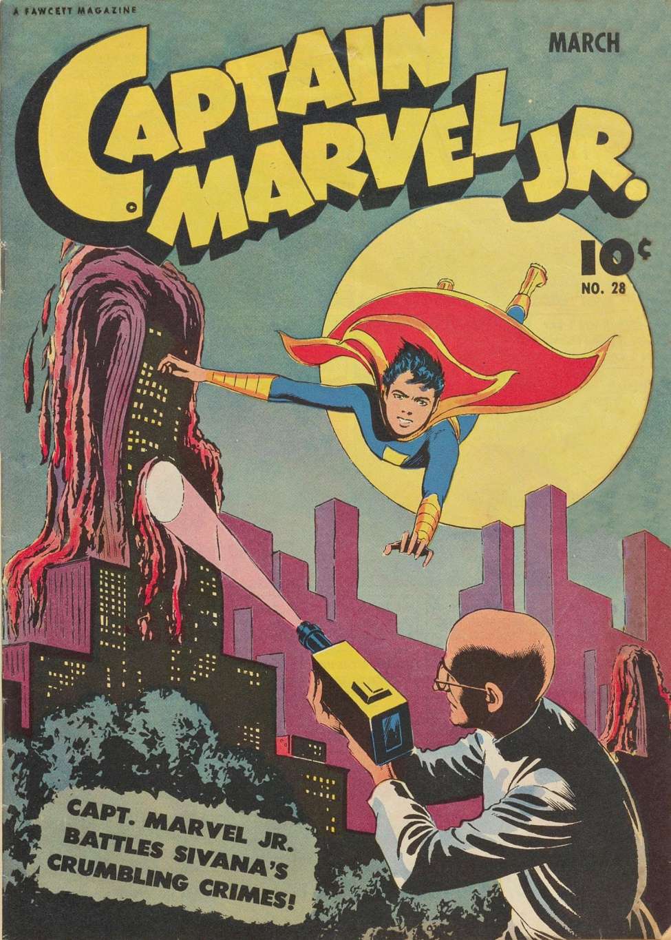 Book Cover For Captain Marvel Jr. 28
