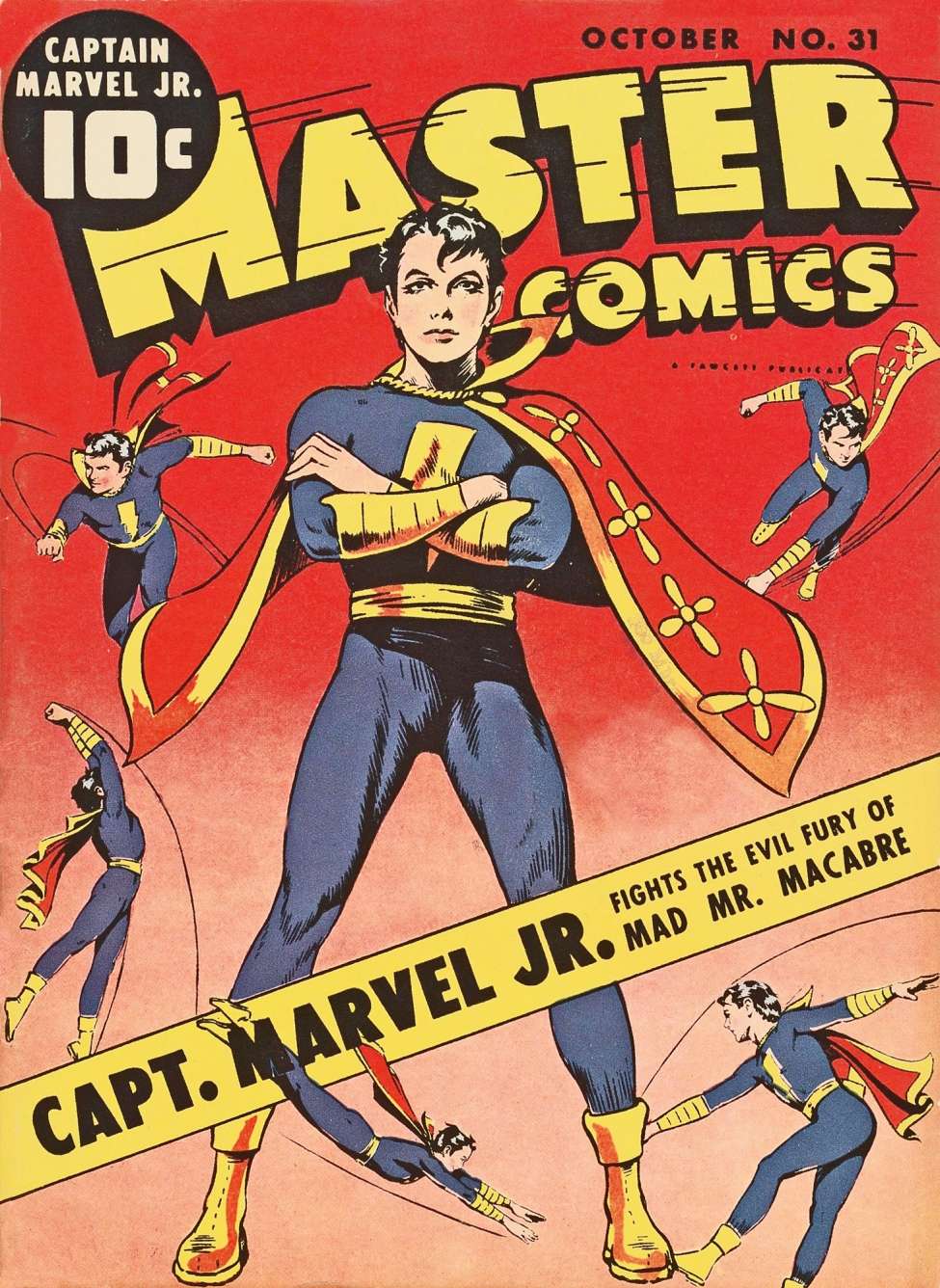 Comic Book Cover For Master Comics 31 - Version 1