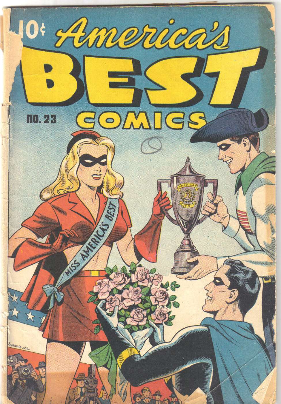Comic Book Cover For America's Best Comics 23