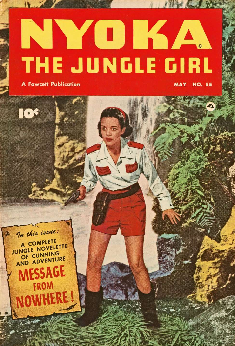 Book Cover For Nyoka the Jungle Girl 55 - Version 2