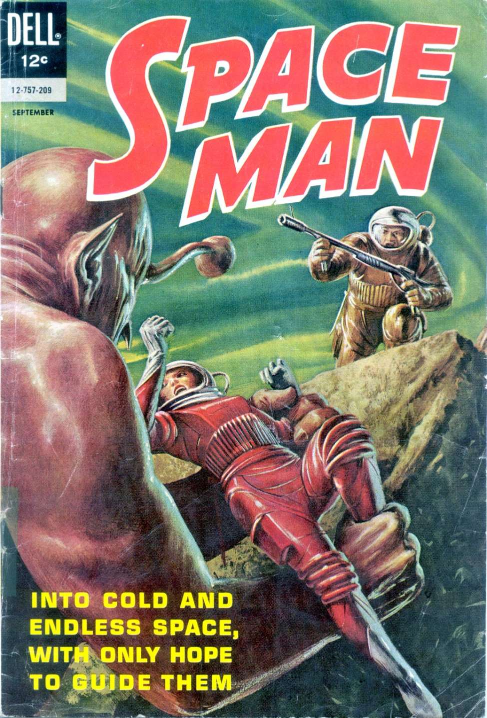 Comic Book Cover For Space Man 3