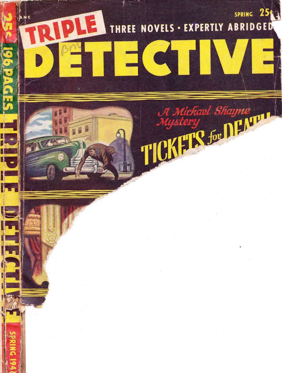 Book Cover For Triple Detective v2 2
