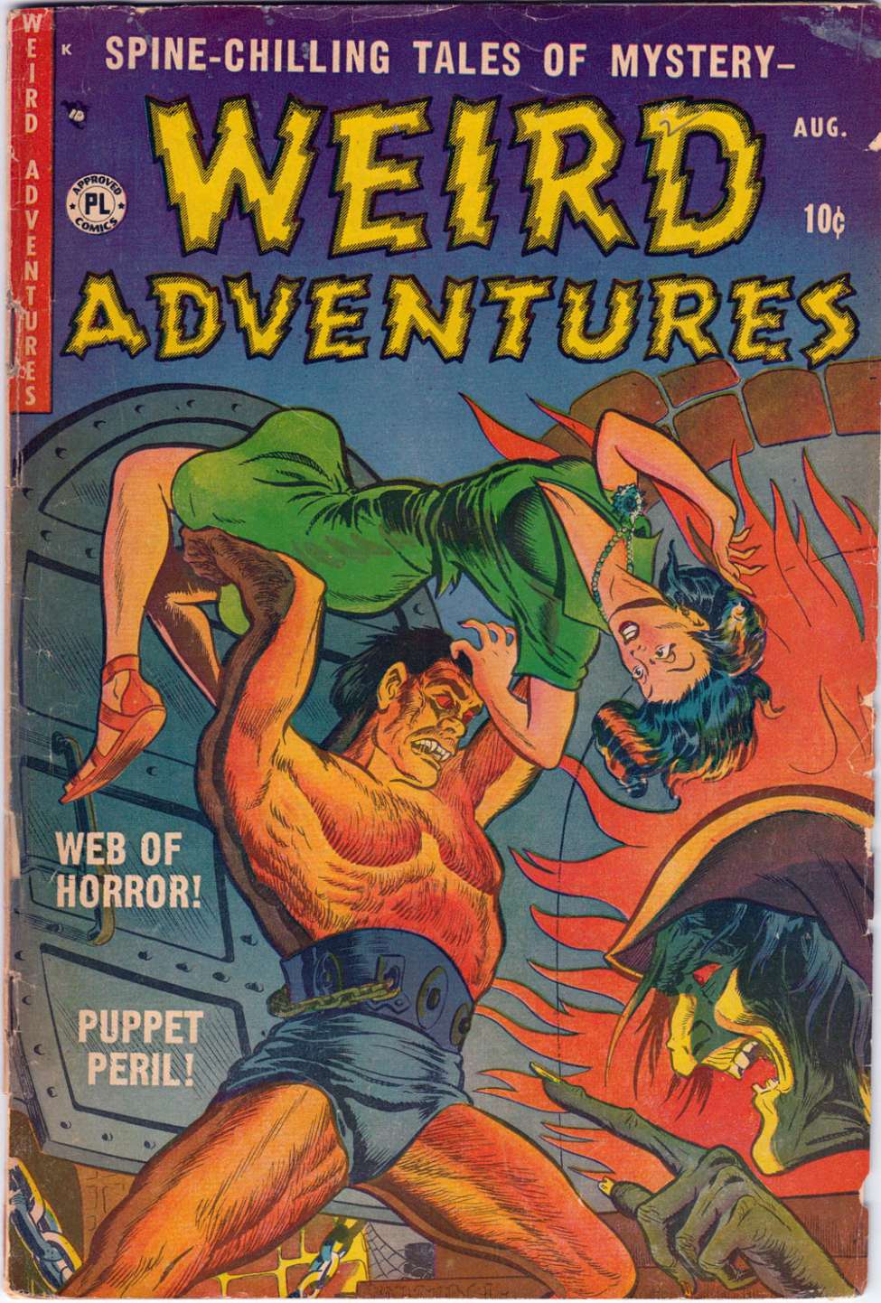 Comic Book Cover For Weird Adventures 2