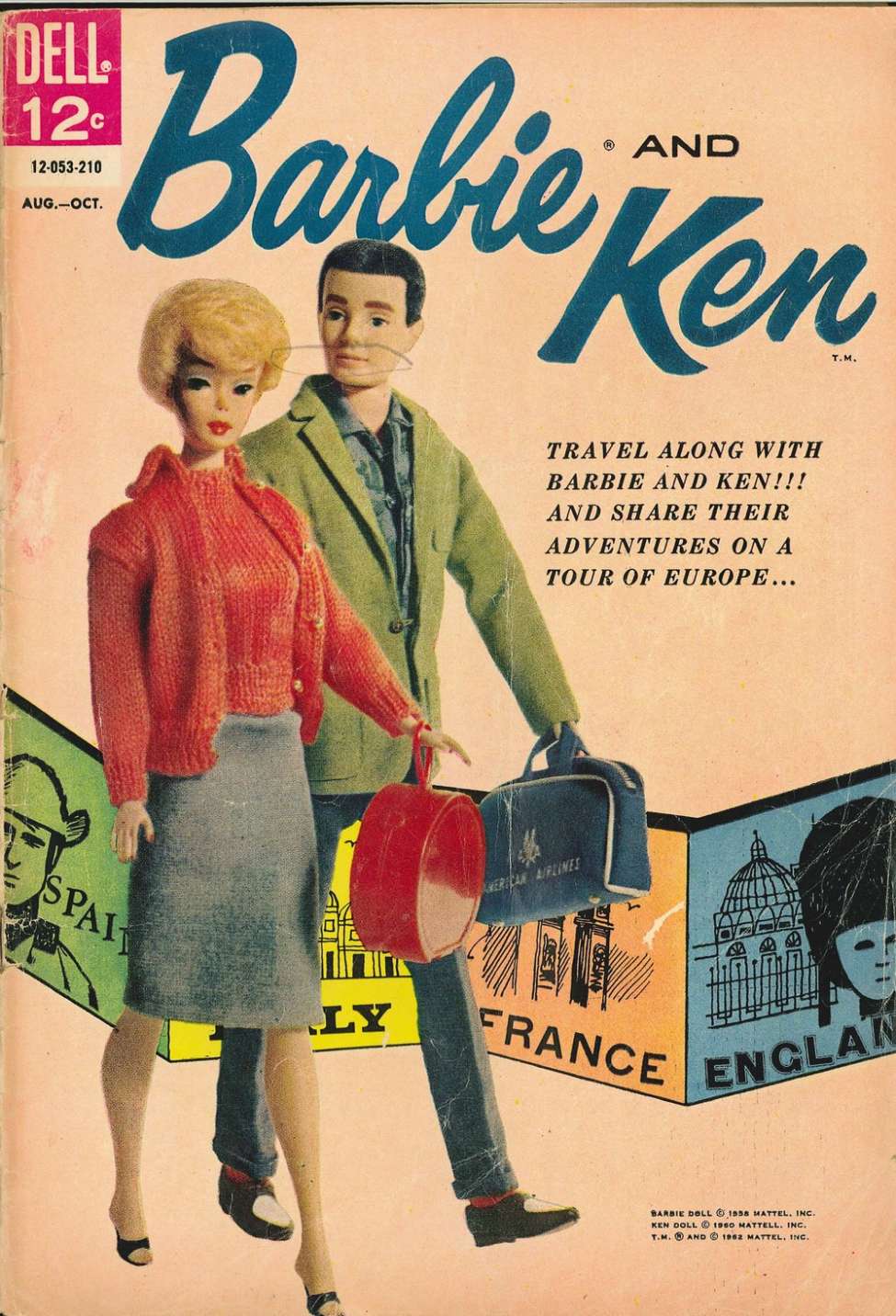 Comic Book Cover For Barbie and Ken 2
