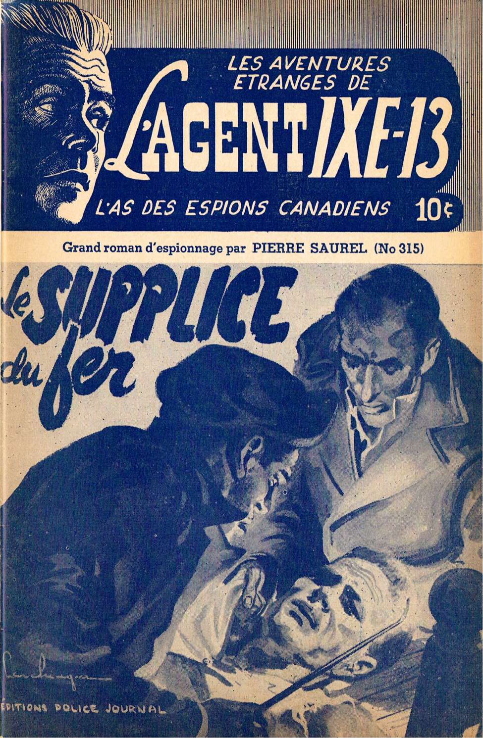 Book Cover For L'Agent IXE-13 v2 315 - Le Supplice du fer