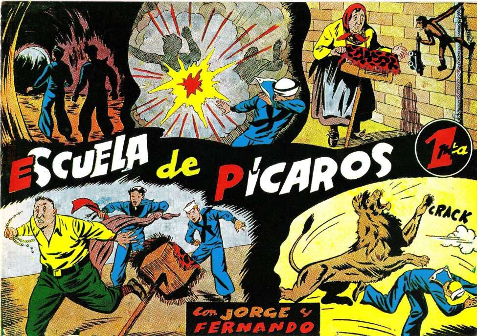 Book Cover For Jorge y Fernando 84 - Escuela de pícaros