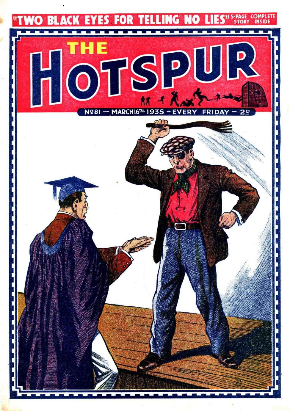 Book Cover For The Hotspur 81