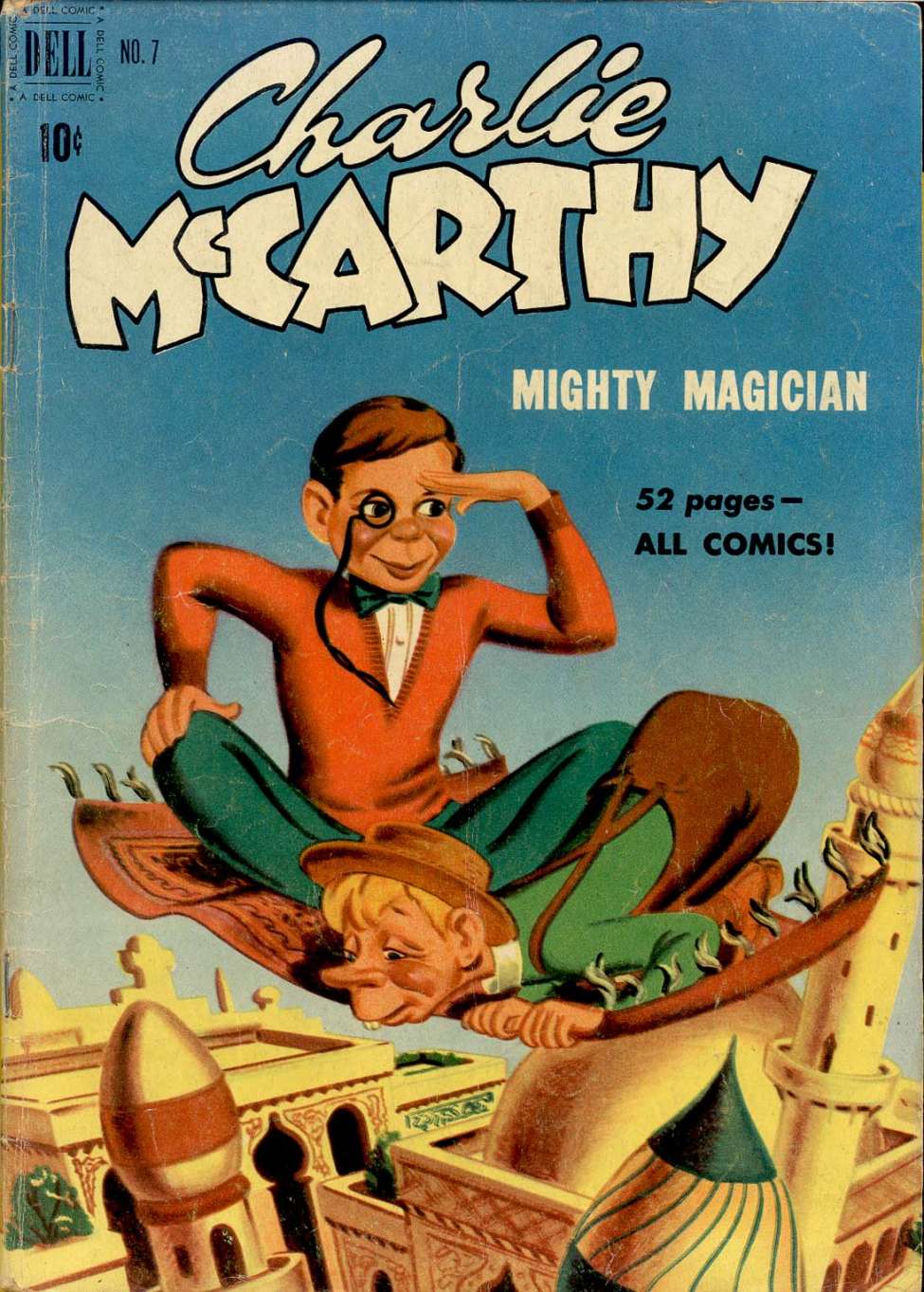 Comic Book Cover For Charlie McCarthy 7