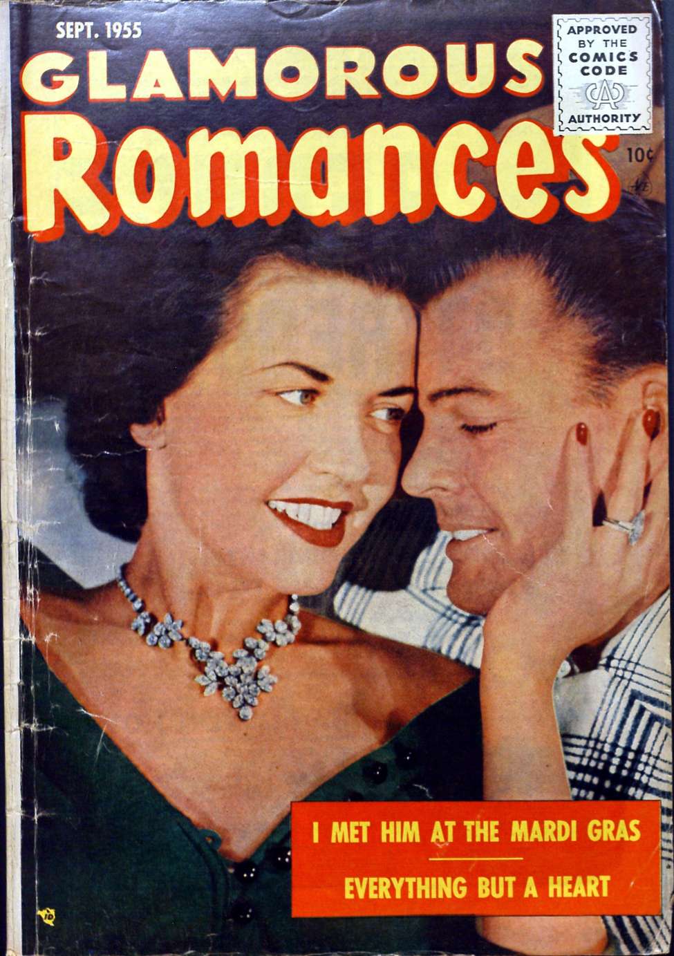Comic Book Cover For Glamorous Romances 84