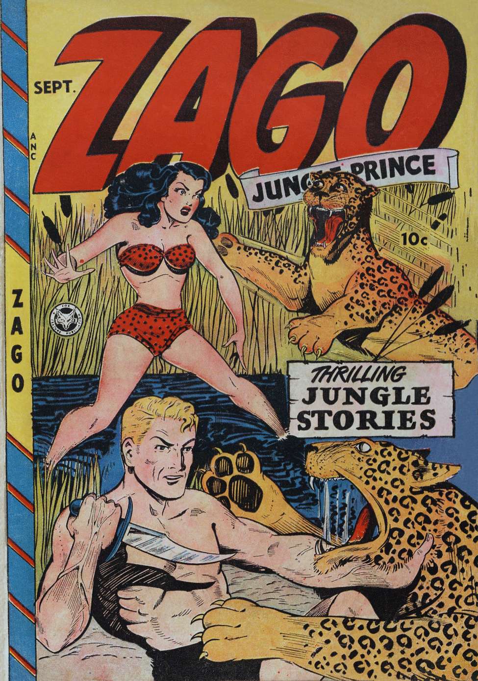 Book Cover For Zago, Jungle Prince 1