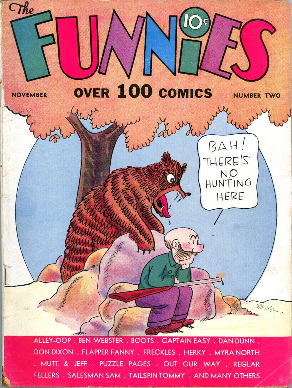 Comic Book Cover For The Funnies 2