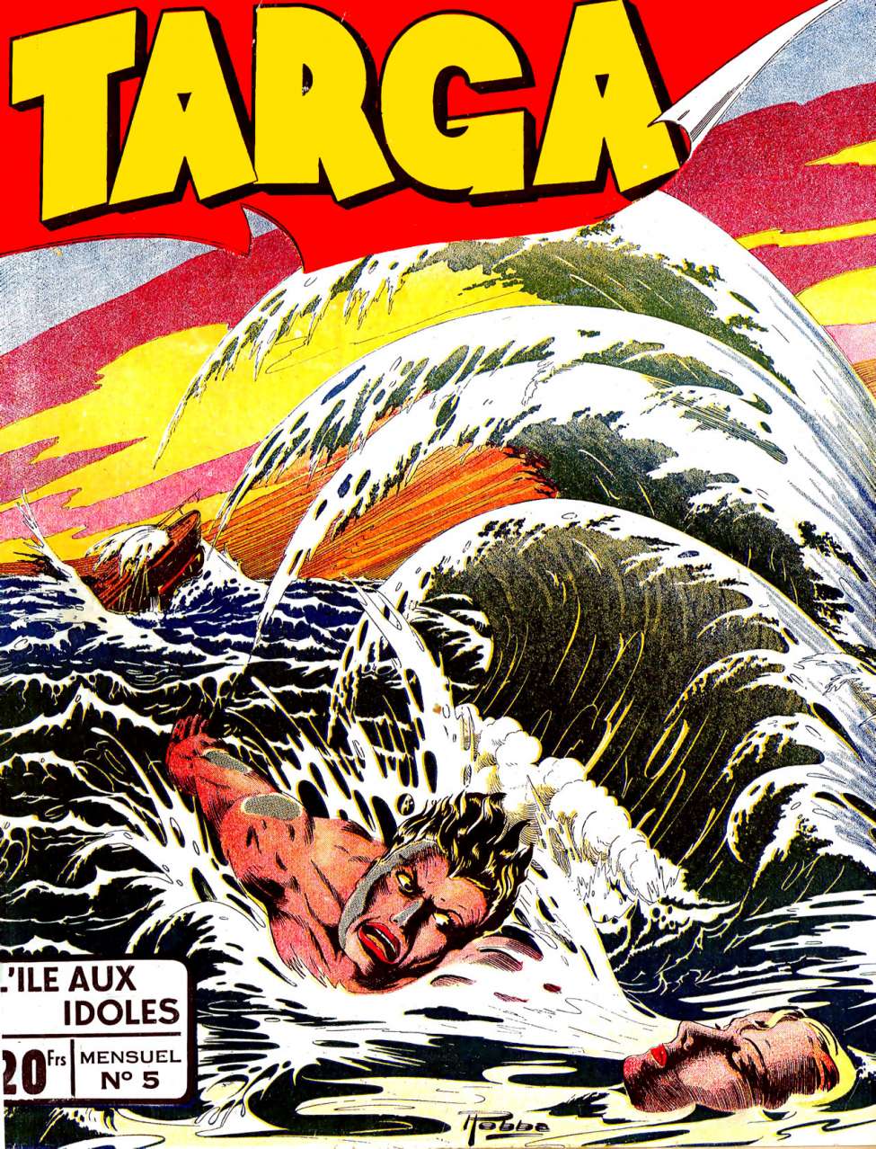 Comic Book Cover For Targa 5 - L'Île aux idoles