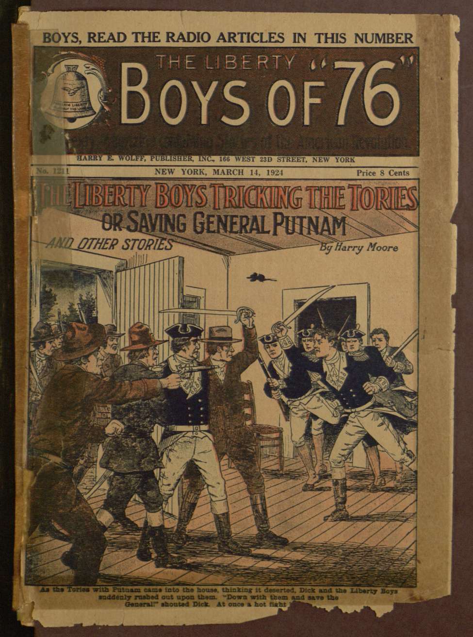 Book Cover For The Liberty Boys of 76 1211 - The Liberty Boys Tricking the Tories