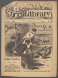 Large Thumbnail For Beadle's Half Dime Library 811 - Duke Derby, the Trump Card