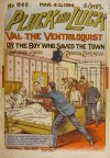 Cover For Pluck and Luck 822 - Val the Ventriloquist
