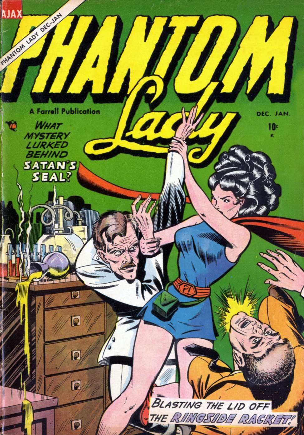 Comic Book Cover For Phantom Lady 1