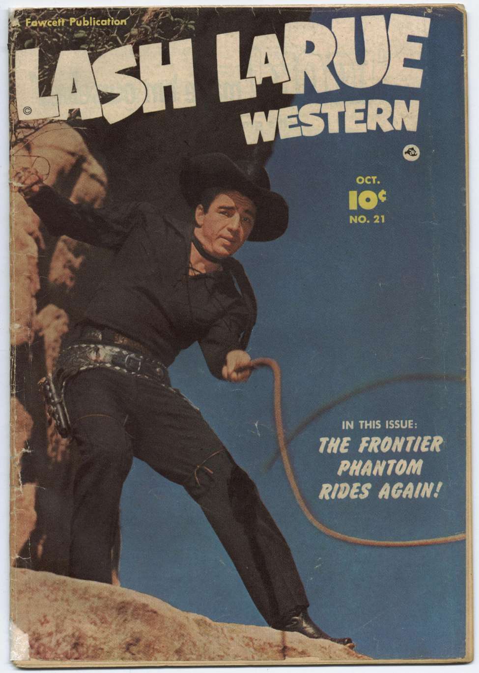 Book Cover For Lash LaRue Western 21