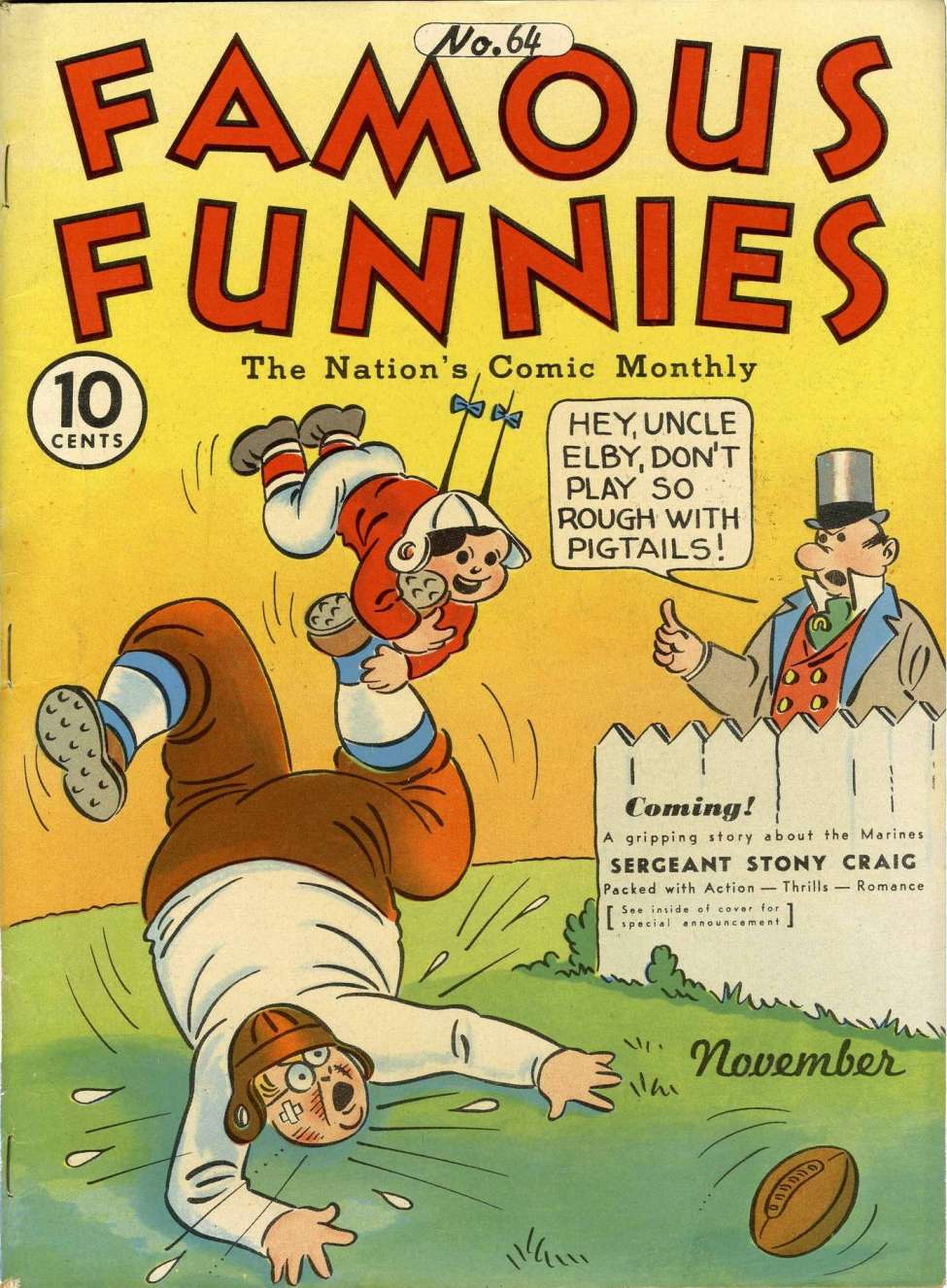 Comic Book Cover For Famous Funnies 64