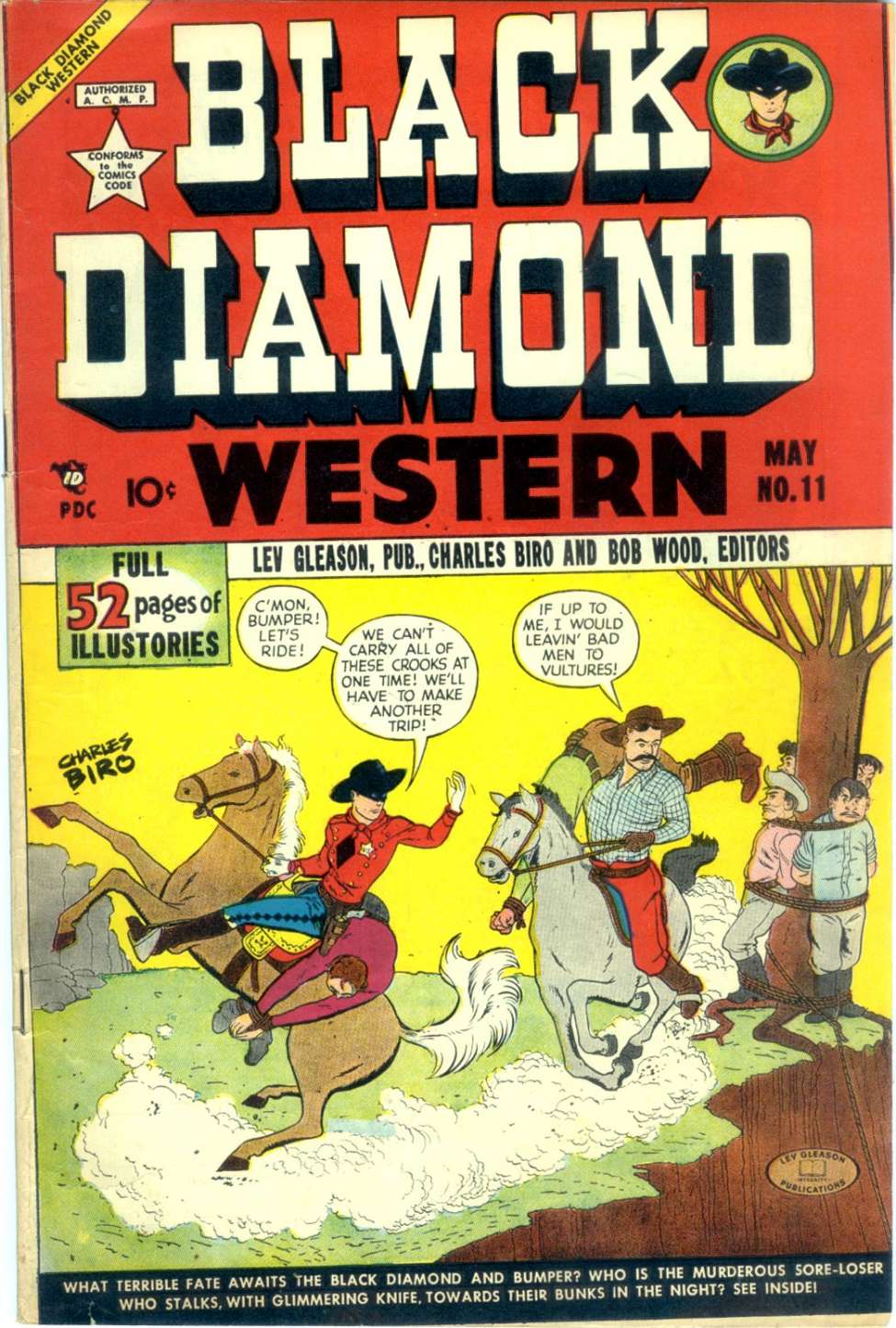 Comic Book Cover For Black Diamond Western 11