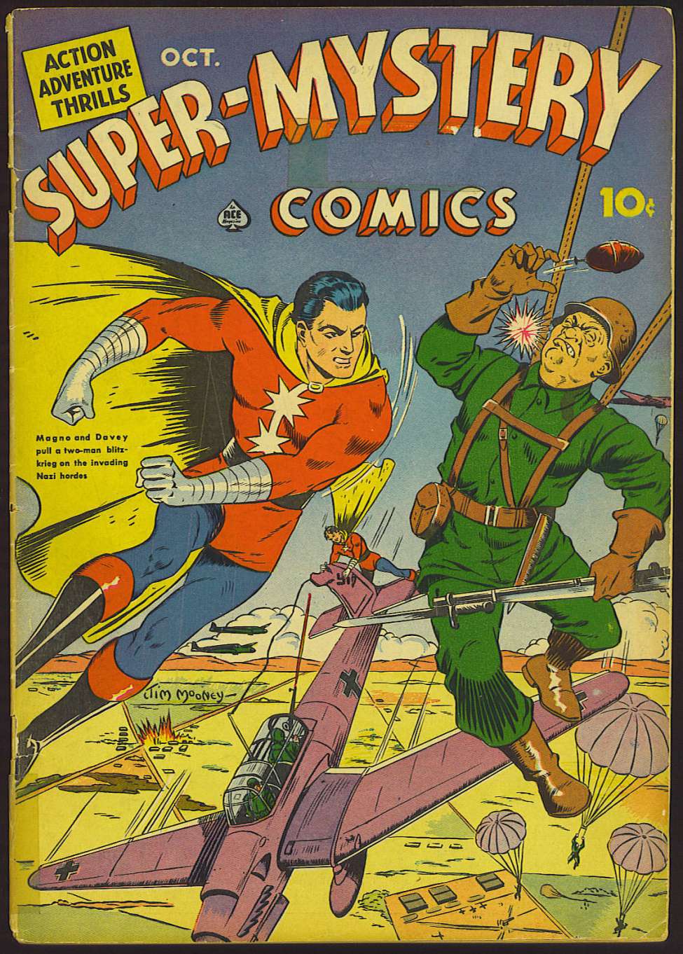 Comic Book Cover For Super-Mystery Comics v2 4