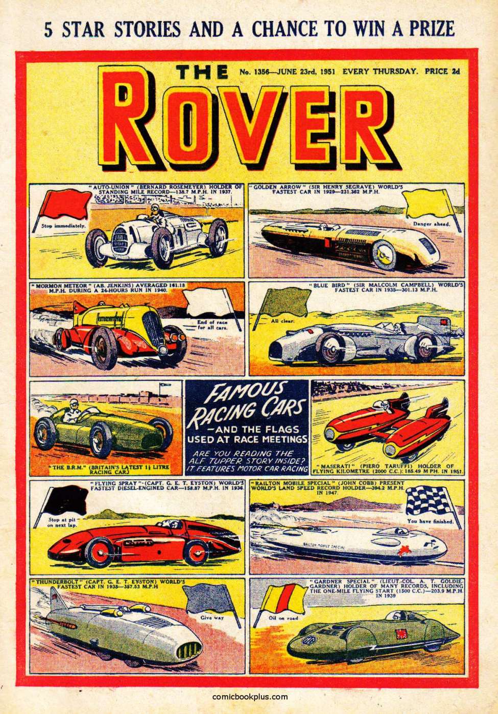 Book Cover For The Rover 1356