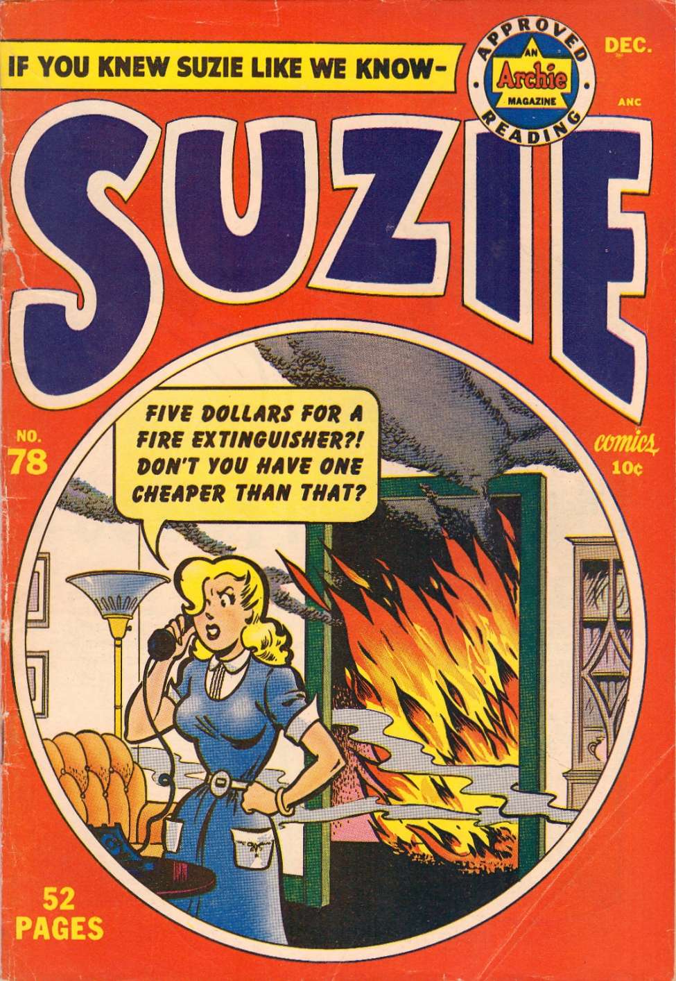Book Cover For Suzie Comics 78