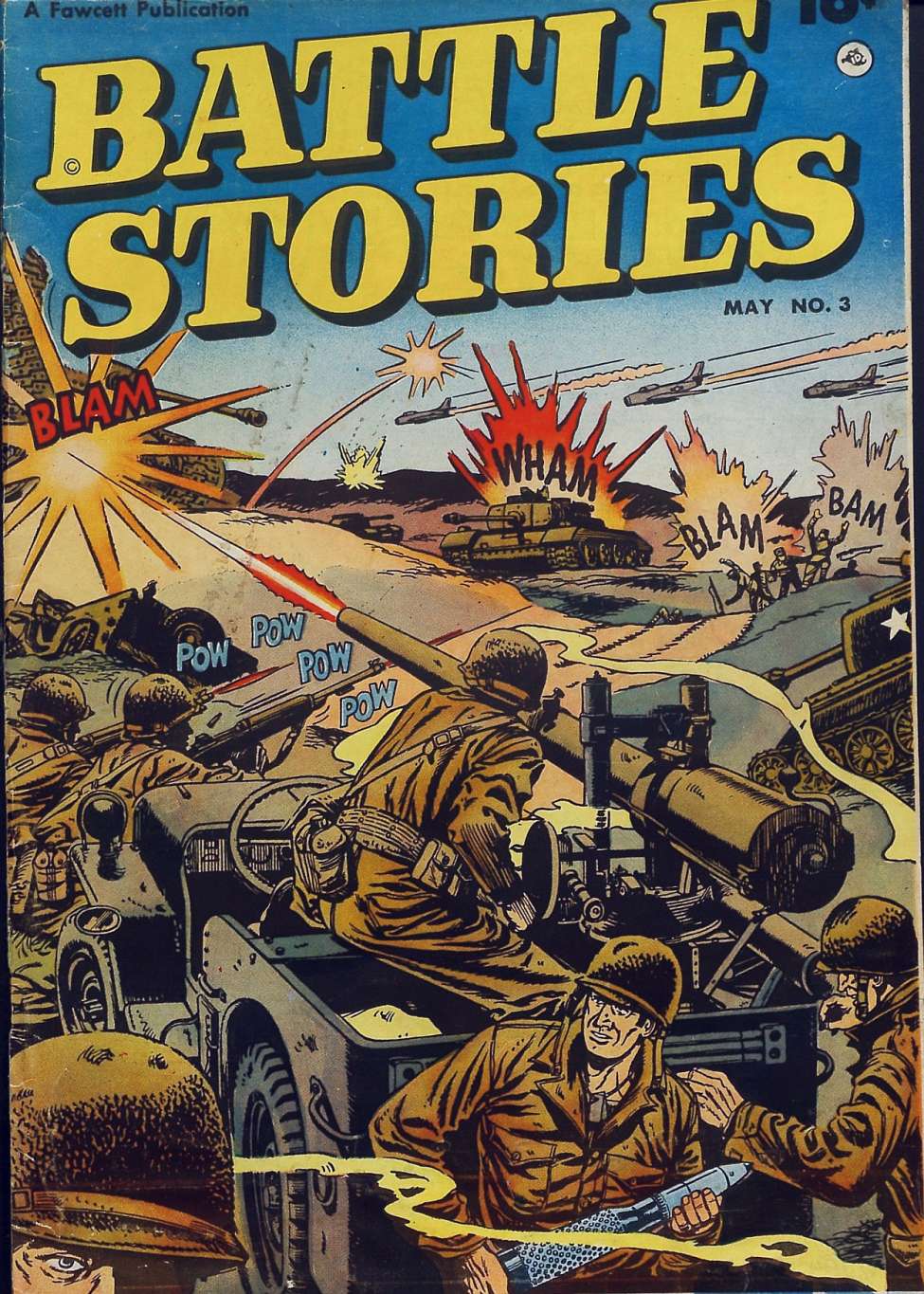 Comic Book Cover For Battle Stories 3 (alt) - Version 2