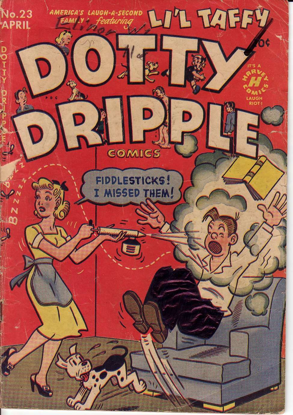 Comic Book Cover For Dotty Dripple Comics 23