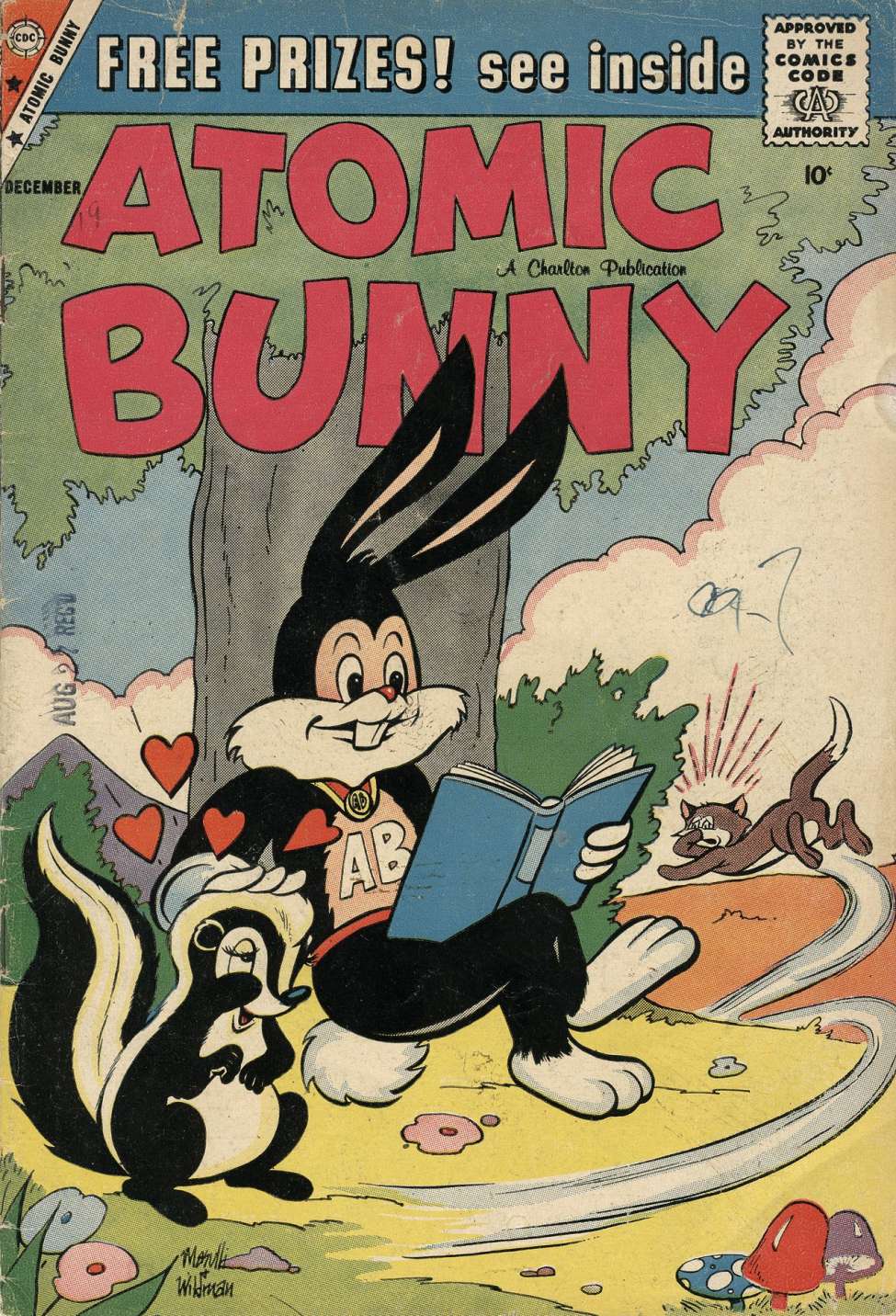 Book Cover For Atomic Bunny 19 - Version 1