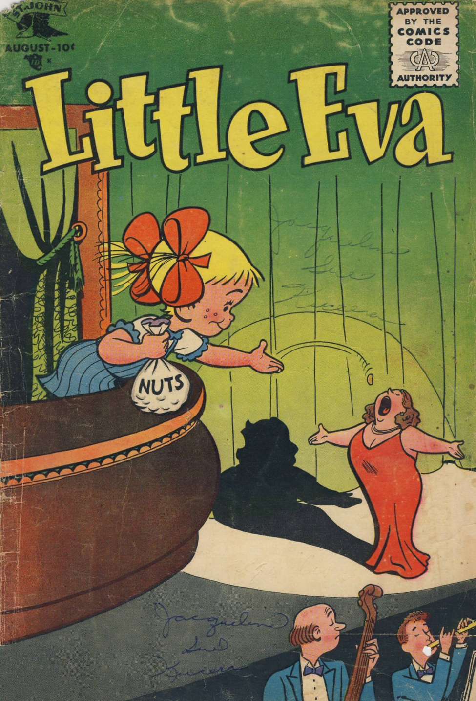 Comic Book Cover For Little Eva 28 (alt)