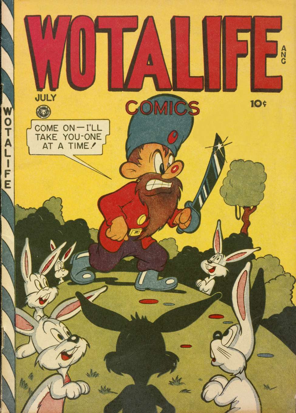 Comic Book Cover For Wotalife 12