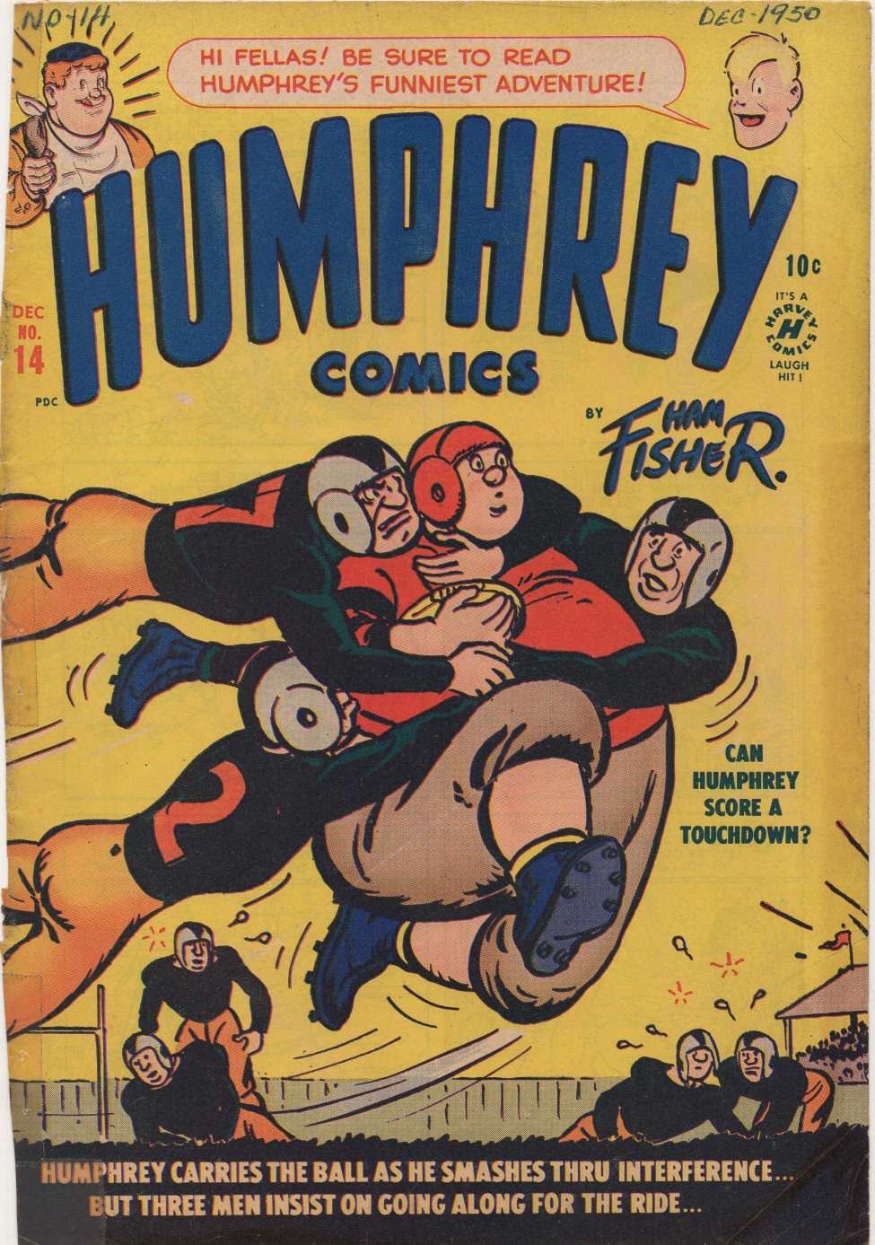 Comic Book Cover For Humphrey Comics 14