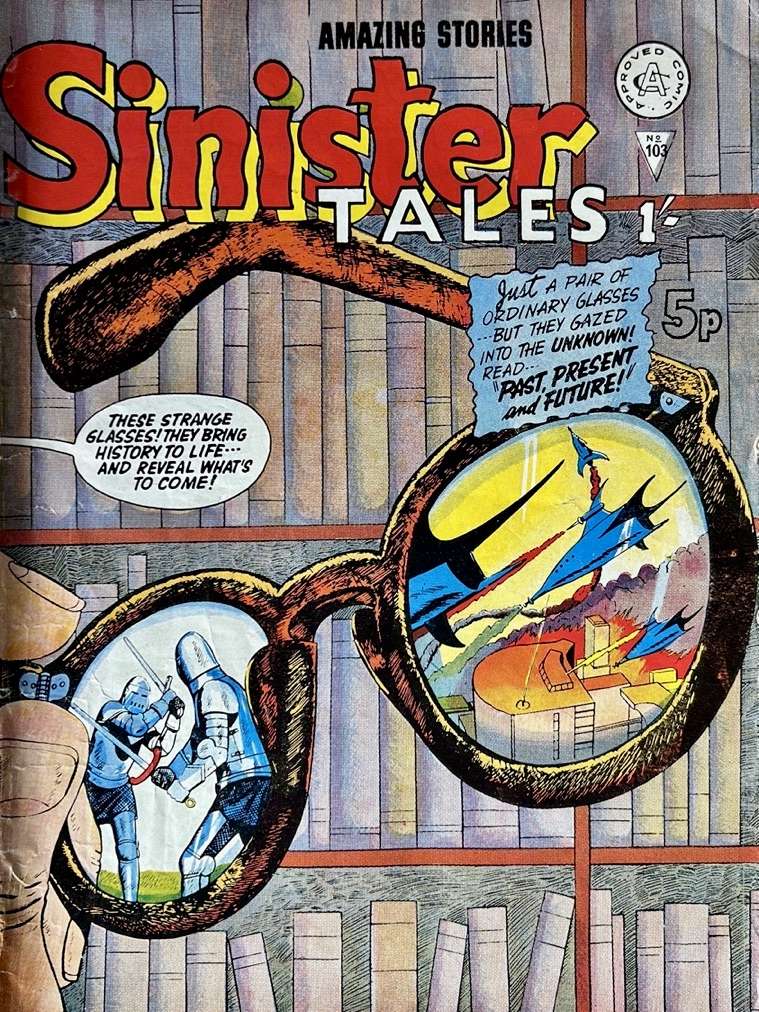 Book Cover For Sinister Tales 103