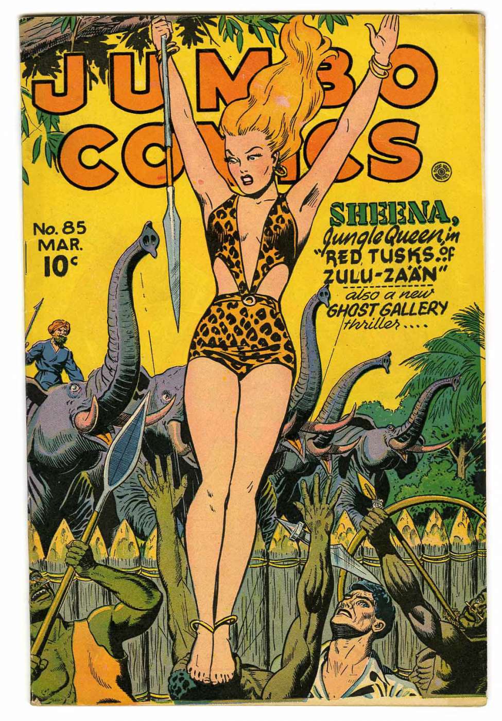 Book Cover For Jumbo Comics 85
