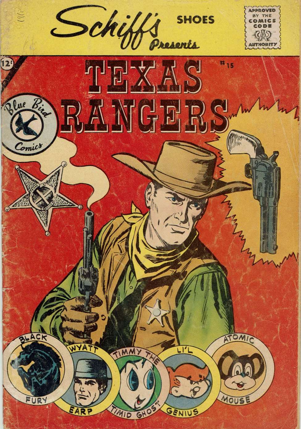 Book Cover For Texas Rangers in Action 15 (Blue Bird)